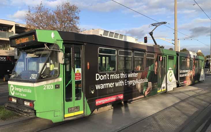 Yarra Trams Class B Energy Australia 2103